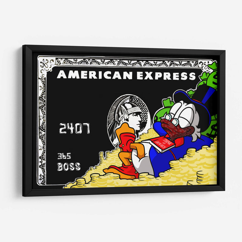 Scrooge Amex - David Aste | Cuadro decorativo de Canvas Lab