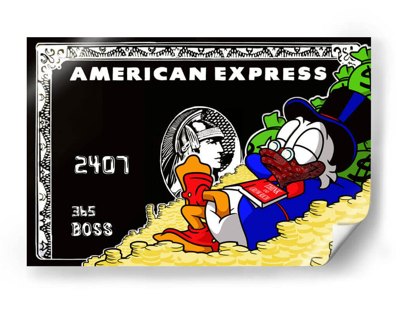 Scrooge Amex - David Aste | Cuadro decorativo de Canvas Lab