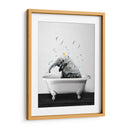 Baby Elephant Bath - Animals Daily | Cuadro decorativo de Canvas Lab