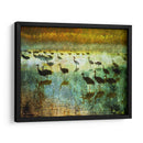 Grúas En Niebla I - Chris Vest | Cuadro decorativo de Canvas Lab