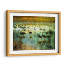 Grúas En Niebla I - Chris Vest | Cuadro decorativo de Canvas Lab