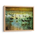 Grúas En Niebla I - Chris Vest | Cuadro decorativo de Canvas Lab