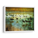 Grúas En Niebla I - Chris Vest | Cuadro decorativo de Canvas Lab