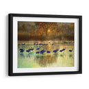 Grúas En Niebla Ii - Chris Vest | Cuadro decorativo de Canvas Lab