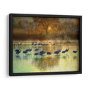 Grúas En Niebla Ii - Chris Vest | Cuadro decorativo de Canvas Lab