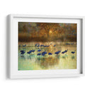 Grúas En Niebla Ii - Chris Vest | Cuadro decorativo de Canvas Lab