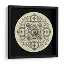 Medallón Negro Y Bronceado I - Vision Studio | Cuadro decorativo de Canvas Lab
