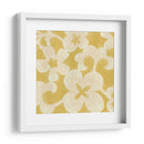 Silueta De Suzani En Amarillo Ii - Chariklia Zarris | Cuadro decorativo de Canvas Lab