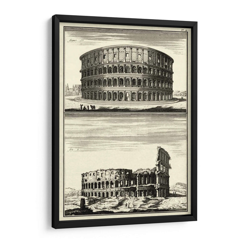 El Coliseo - Denis Diderot | Cuadro decorativo de Canvas Lab