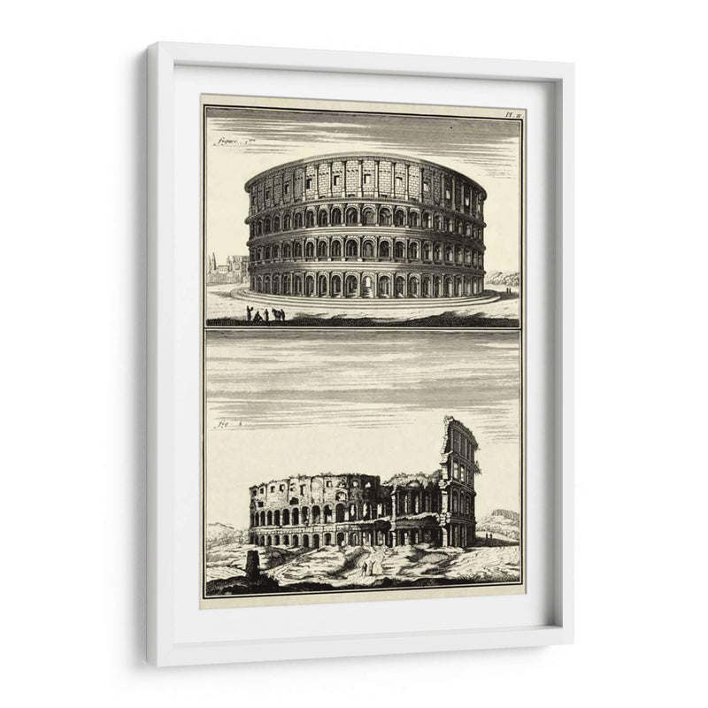 El Coliseo - Denis Diderot | Cuadro decorativo de Canvas Lab