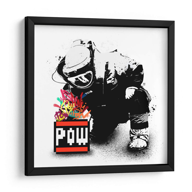 Bomb Suit POW - David Aste | Cuadro decorativo de Canvas Lab