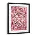 Grabado En Madera En Rojo I - Chariklia Zarris | Cuadro decorativo de Canvas Lab