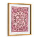 Grabado En Madera En Rojo I - Chariklia Zarris | Cuadro decorativo de Canvas Lab