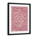 Grabado En Madera En Rojo Ii - Chariklia Zarris | Cuadro decorativo de Canvas Lab