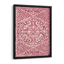 Grabado En Madera En Rojo Ii - Chariklia Zarris | Cuadro decorativo de Canvas Lab