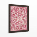 Grabado En Madera En Rojo Ii - Chariklia Zarris | Cuadro decorativo de Canvas Lab