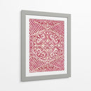 Grabado En Madera En Rojo Ii - Chariklia Zarris | Cuadro decorativo de Canvas Lab