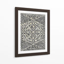Grabado En Madera En Negro I - Chariklia Zarris | Cuadro decorativo de Canvas Lab