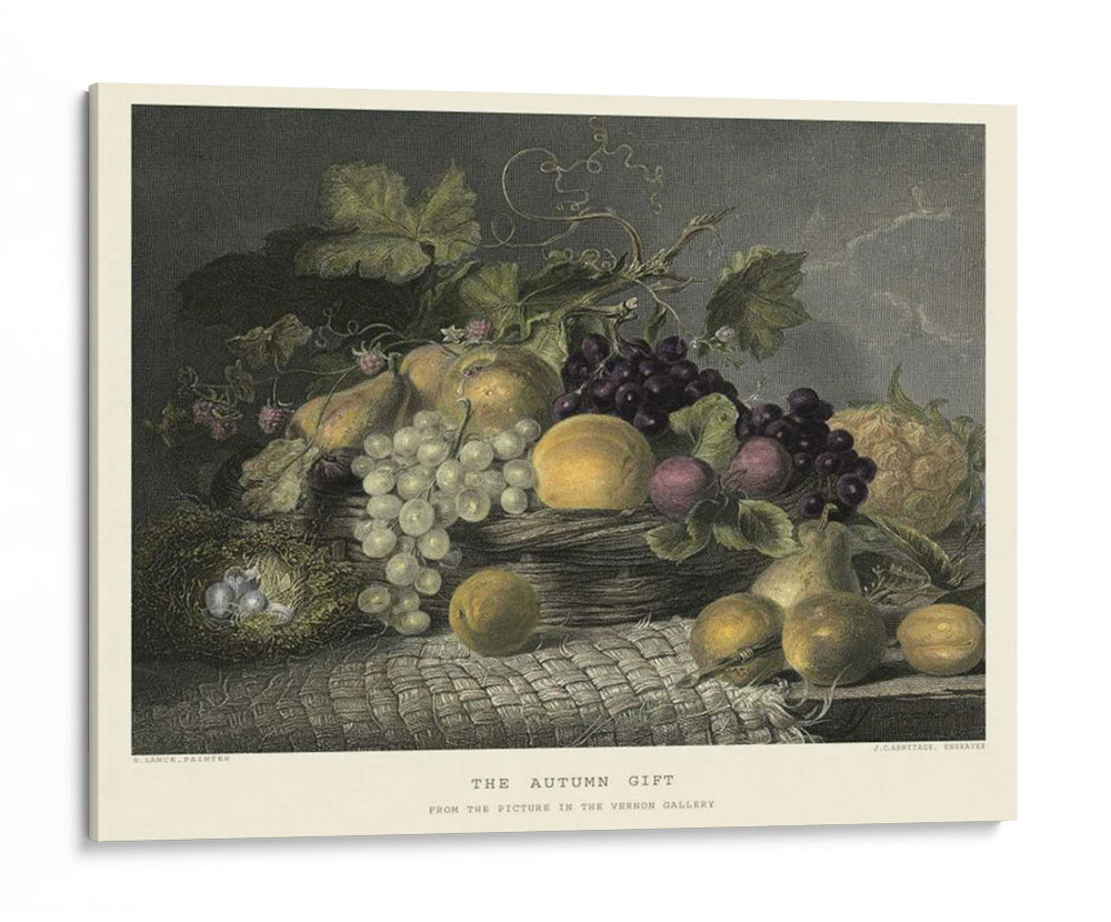 El Regalo De Otoño - G. Lance | Cuadro decorativo de Canvas Lab