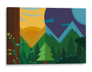 Día y noche en las montañas - Eduardo Hernández | Cuadro decorativo de Canvas Lab
