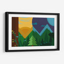 Día y noche en las montañas - Eduardo Hernández | Cuadro decorativo de Canvas Lab