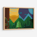 Día y noche en las montañas - Eduardo Hernández | Cuadro decorativo de Canvas Lab