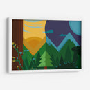 Día y noche en las montañas - Eduardo Hernández | Cuadro decorativo de Canvas Lab