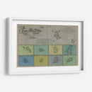 Mapa De Las Antillas Mayor Y Menor. - Vision Studio | Cuadro decorativo de Canvas Lab