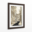 Calles No Adornadas De Paris Ii - Megan Meagher | Cuadro decorativo de Canvas Lab