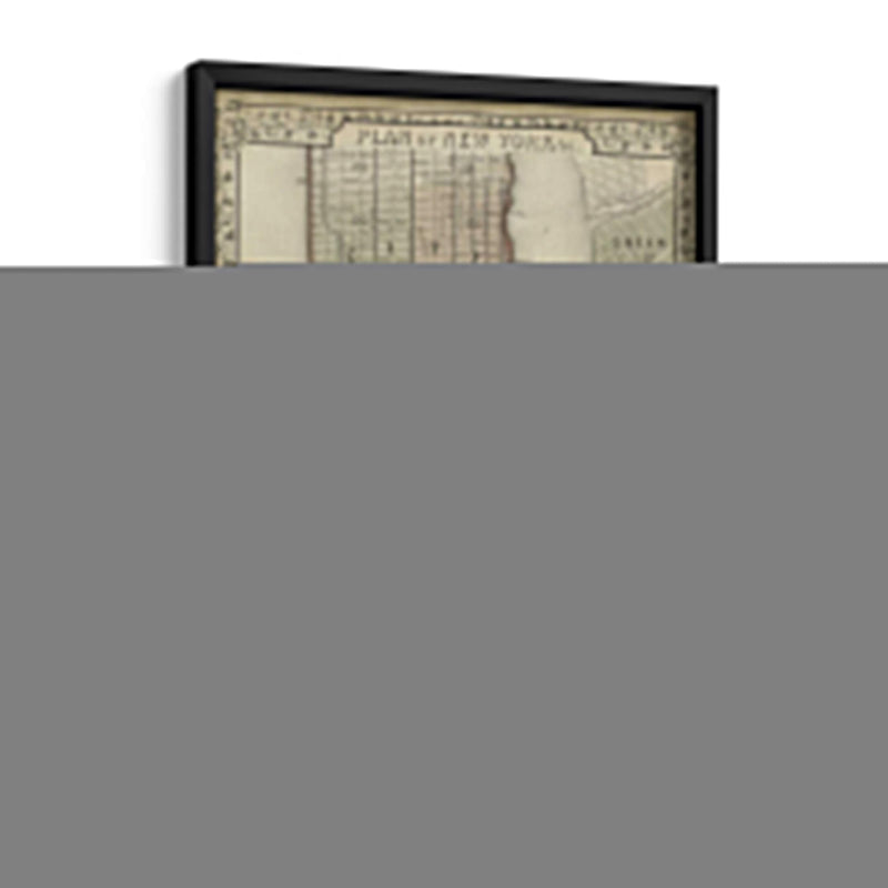 Plan De Nueva York - Mitchell | Cuadro decorativo de Canvas Lab