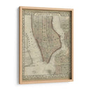 Plan De Nueva York - Mitchell | Cuadro decorativo de Canvas Lab