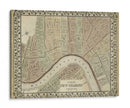 Plan De Nueva Orleans - Mitchell | Cuadro decorativo de Canvas Lab