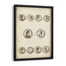 Monedas Romanas Antiguas V | Cuadro decorativo de Canvas Lab