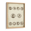 Monedas Romanas Antiguas V | Cuadro decorativo de Canvas Lab
