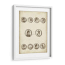 Monedas Romanas Antiguas V | Cuadro decorativo de Canvas Lab