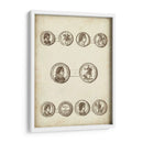 Monedas Romanas Antiguas V | Cuadro decorativo de Canvas Lab