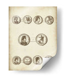 Monedas Romanas Antiguas V | Cuadro decorativo de Canvas Lab