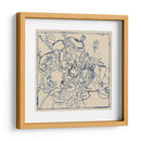 Boceto Floral Índigo I - Megan Meagher | Cuadro decorativo de Canvas Lab