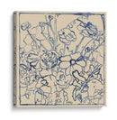 Sketch De Índigo Floral Ii - Megan Meagher | Cuadro decorativo de Canvas Lab