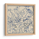 Sketch De Índigo Floral Ii - Megan Meagher | Cuadro decorativo de Canvas Lab