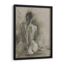 Estudio De Figura De Carbón De Leña I - Ethan Harper | Cuadro decorativo de Canvas Lab