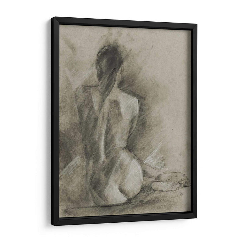 Estudio De Figura De Carbón De Leña I - Ethan Harper | Cuadro decorativo de Canvas Lab