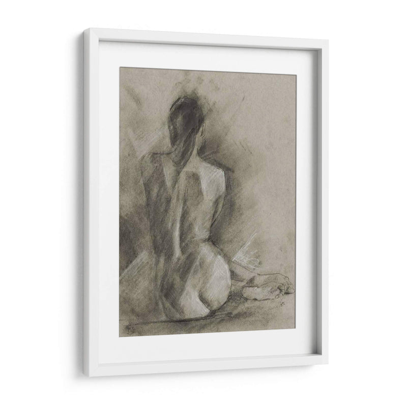 Estudio De Figura De Carbón De Leña I - Ethan Harper | Cuadro decorativo de Canvas Lab