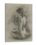 Estudio De La Figura De Carbón Ii - Ethan Harper | Cuadro decorativo de Canvas Lab