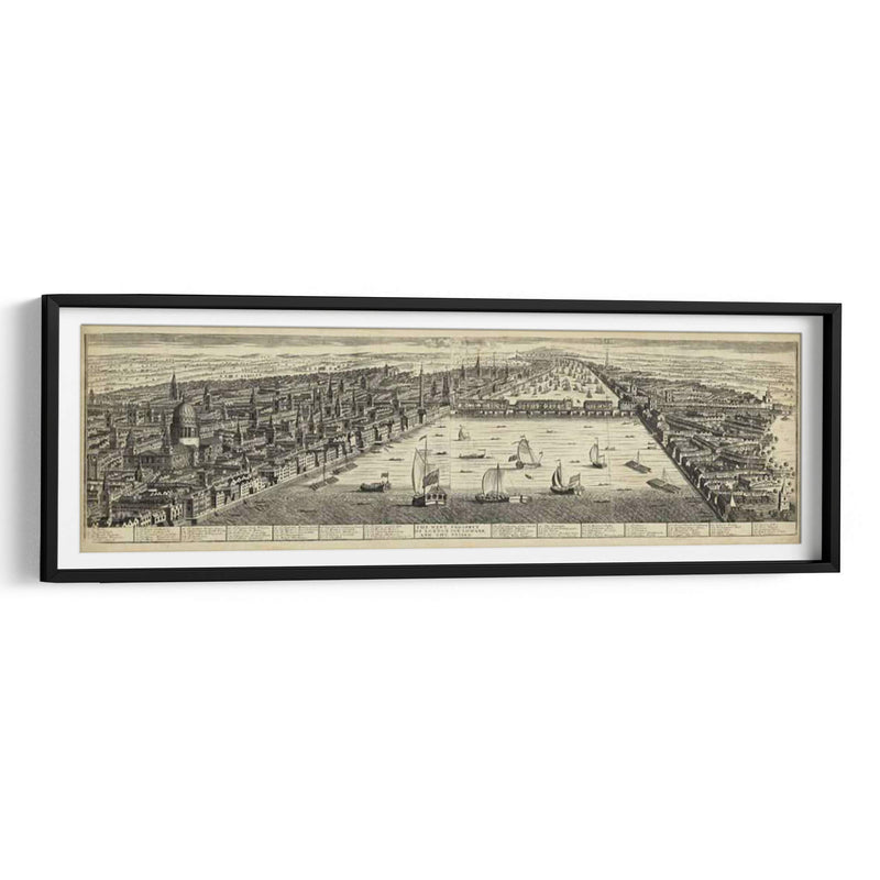 La Perspectiva Oeste De Londres | Cuadro decorativo de Canvas Lab