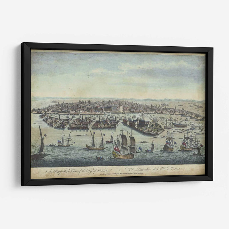 Vista De Pájaros De Venecia - Williamsburg | Cuadro decorativo de Canvas Lab