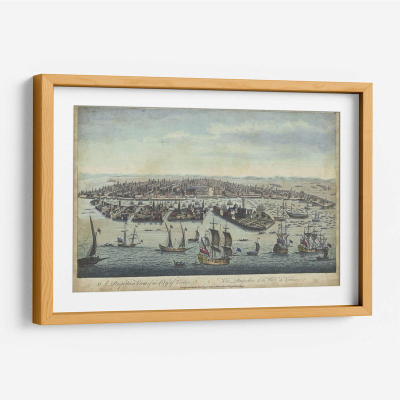 Vista De Pájaros De Venecia - Williamsburg | Cuadro decorativo de Canvas Lab