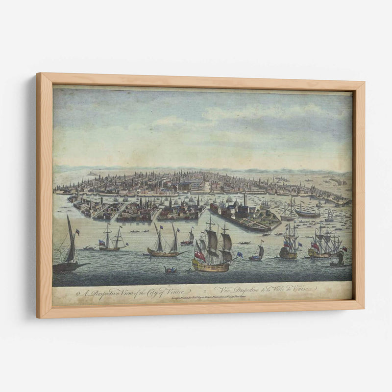 Vista De Pájaros De Venecia - Williamsburg | Cuadro decorativo de Canvas Lab