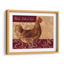 Roosters Rústicos Iii - Theresa Kasun | Cuadro decorativo de Canvas Lab