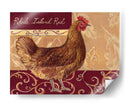 Roosters Rústicos Iii - Theresa Kasun | Cuadro decorativo de Canvas Lab